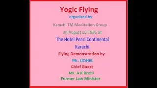 Yogic flying