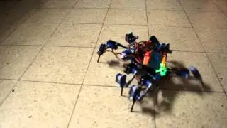 Hexapod with 18 servos