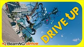 Can YOU Beat Me To The TOP? - Drive UP - BeamNG.Drive