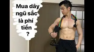 Tập tại nhà với dây ngũ sắc-Tổng hợp 20 bài giúp cơ bắp toàn diện và cải thiện sức khỏe＃dayngusac#ジム