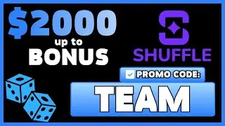 SHUFFLE Promo Code - TEAM, get bonus on deposit