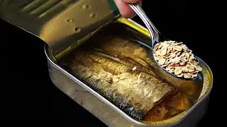 Так готовили наши матери, а мы смеялись напрасно! Сардины и яйца, быстро и вкусно!