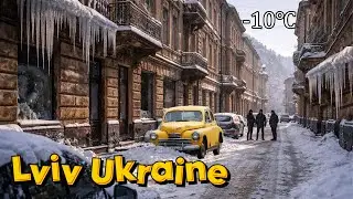 Львів, Туристи тут Не Ходять❄️Сварки за Парковку, Лід Над Головою❄️вулиця з фільму про Скрябіна