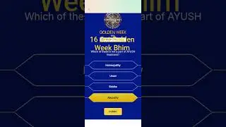 KBC BHIM Registration Question 16 Oct|Golden Week Question|#kbcshorts|TechtipsTrust