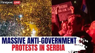 Serbia Protests LIVE: Students Stage Anti-government Protests In Front of Public Broadcaster | N18G