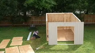 TUFF SHED INSTALL/SHE SHED??? | Home Depot Shed Install