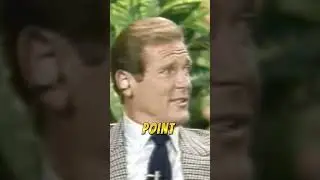 Roger Moore and Richard Kiel discussing Jaws