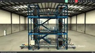 Elevator (Basic) - FACTORY I/O Scene