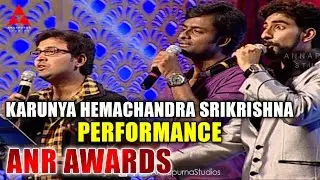 Karunya,Hemachandra,Sri Krishna Live Performance at ANR Awards