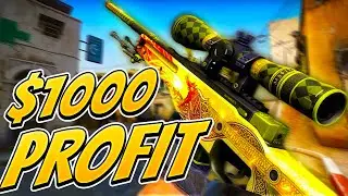 ВОТ КАК Я БРОСИЛ КОСТЬ И ПОЛУЧИЛ 1000 ДОЛЛАРОВ ПРИБЫЛИ!! - КЕЙСЫ ОТКРЫТИЯ CSGO