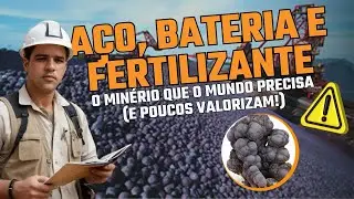 Esse é o minério mais FÁCIL para entrar no mundo da MINERAÇÃO!