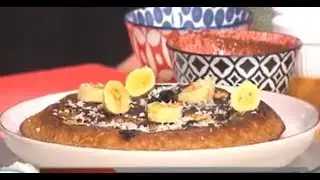 Chef John Corea enseña a preparar un saludable pan de banano para niños