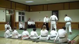2nd dan grading black star aikido