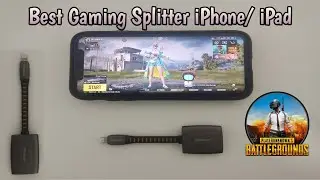Best Gaming Splitter For iPhone | Connector iPad / iPhone For PUBG BGMI 100% Working