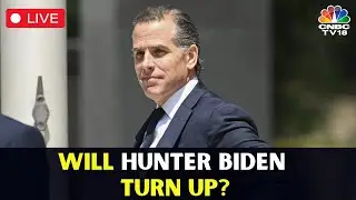 Hunter Biden Live: Stakeout For US Prez Joe Biden's Son Hunter Biden Deposition | US News LIVE N18L