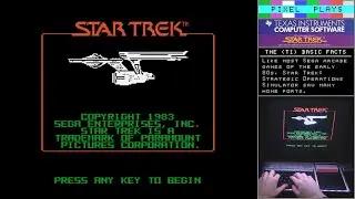 Star Trek: Симулятор стратегических операций для TI-99/4A &mdash; игровой процесс с речью