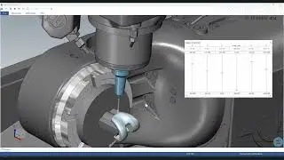 Knee replacement machining Haas UMC 400