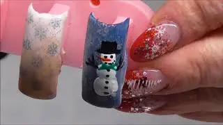 Santa und seine Freunde / NailsbyLadydesigner