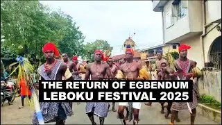 The Return of Egbendum: A Forgotten Cultural Heritage of Leboku Festival