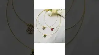 Invisible beautiful necklace #invisiblechains #meeshofinds #shorts #budgetfriendly #under200rs