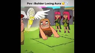 Builder Aura 🥶 #clashroyale #shorts #edit #funny #friends