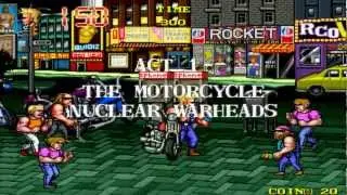 The Combatribes ARCADE 1080P HD Playthrough - ACT 1 - THE MOTORCYCLE NUCLEAR WARHEADS