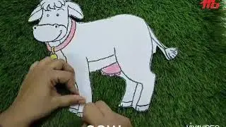 Cute cow craft
