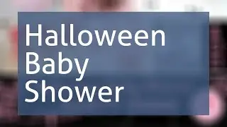 Halloween Baby Shower Decorations