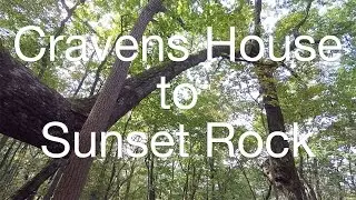 Relaxing 1 Hr FPV Hike: Cravens House to Sunset Rock - October 11th 2015