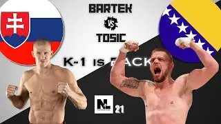 K-1 WGP Sarajevo | QF | Ivan BARTEK vs Danilo TO&Scaron;IĆ | No Limit 21