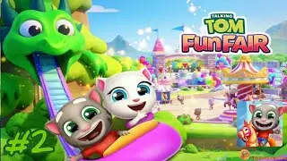 Talking Tom Fun Fair - Walkthrough Part 2 Gameplay (iOS & Android)