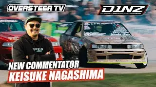 Keisuke Nagashima - @86Fighters joins Warren Sare as D1NZ Drift Commentator | Watch it LIVE