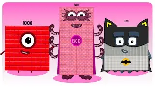 Sprunki OC Numberblocks 800, 900, 1000 | Compilation Incredibox #sprunki #numberblocks #incredibox