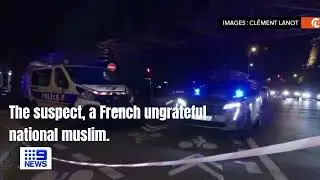 Paris terror attack, muslim killed 1 and injured 2