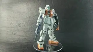 ガンプラ HGUC 1/144 陸戦型ジム レビュー RIKUSEN GM  GROUND TYPE review