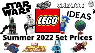 LEGO Summer 2022 Set Prices (Star Wars, Marvel, Sonic, Creator Expert + More!)