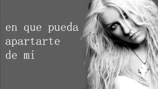 contigo en la distancia - christina aguilera - letra