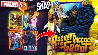 ROCKET & GROOT MOVE DECK! I LOVE Rocket And Groot In This Deck! | Marvel Snap