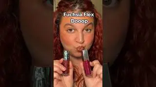 FENTY FUCHSIA FLEX DUPE??? #sephora #fentybeauty #lipswatch #dupes #fentyfuchsiaflex #lipgloss