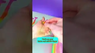 Урок по телепортации с помощью резинки #Shorts