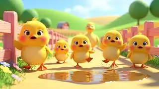 Five Little Ducks Go Looking for Mommy on the Farm 🦆🌾 | Sweet Kids Story