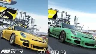 Porsche 911 GT3 Vs Porsche 911 GT3 RS Comparison - NFS ProStreet