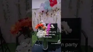 Making a beautiful Garden party memorable (I have no rights to the music used in these video)