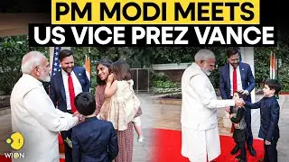 PM Narendra Modi Meets US Vice President JD Vance In New Delhi | WION Originals
