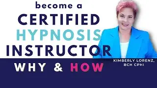 How to become a Hypnosis Trainer, and Why You Want To #hypnosismusic #learnhypnosis