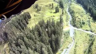 Death Slide!!! Flying Fox in Saalbach Hinterglemm.