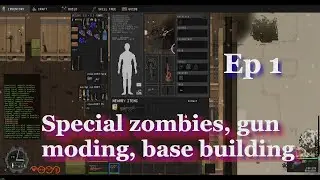 ZED ZONE 2025 - Zombie survival RPG - Hardest difficulty - Second only to Project Zomboid - Ep 1