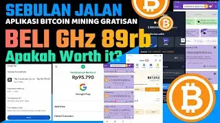 COBA BELI GHz SEBULAN HASILNYA SEGINI! BITCOIN CRYPTO MINER, BITCOIN MINING - PENGHASIL SATOSHI BTC