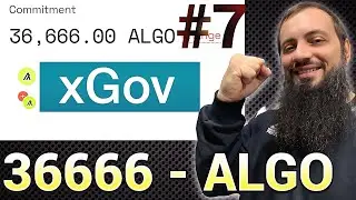 Algorand xGov Period 7 СТЕЙКИНГ МОНЕТ НОВАЯ СИСТЕМА xGovern \ КРИПТОВАЛЮТА НА LEDGER