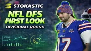 NFL DFS First Look Tuesday 1/13/26 | Divisional Round DFS Strategy